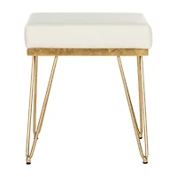 Jennie Accents Upholstered Bench