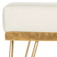 Jennie Accents Upholstered Bench