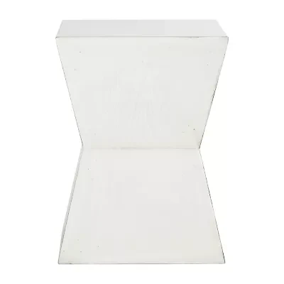 Lotem Curved Square Top Accent Table