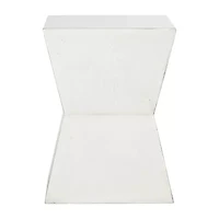 Lotem Curved Square Top Accent Table