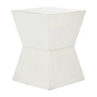 Lotem Curved Square Top Accent Table