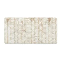 Town And Country Boho Diamond 18" X 39" Indoor Rectangular Kitchen Mat