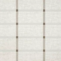 Town And Country Windowpane Stripe 18" X 39" Indoor Rectangular Kitchen Mat
