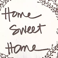 Nicole Miller Home Sweet Words 20" X 39" Indoor Rectangular Kitchen Mat
