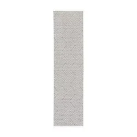 Town And Country Tretta Geometric 12" X 84" Indoor Rectangular Runner
