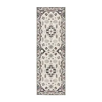 Town And Country Livie Medallion Washable 24" X 72" Indoor Rectangular Runner