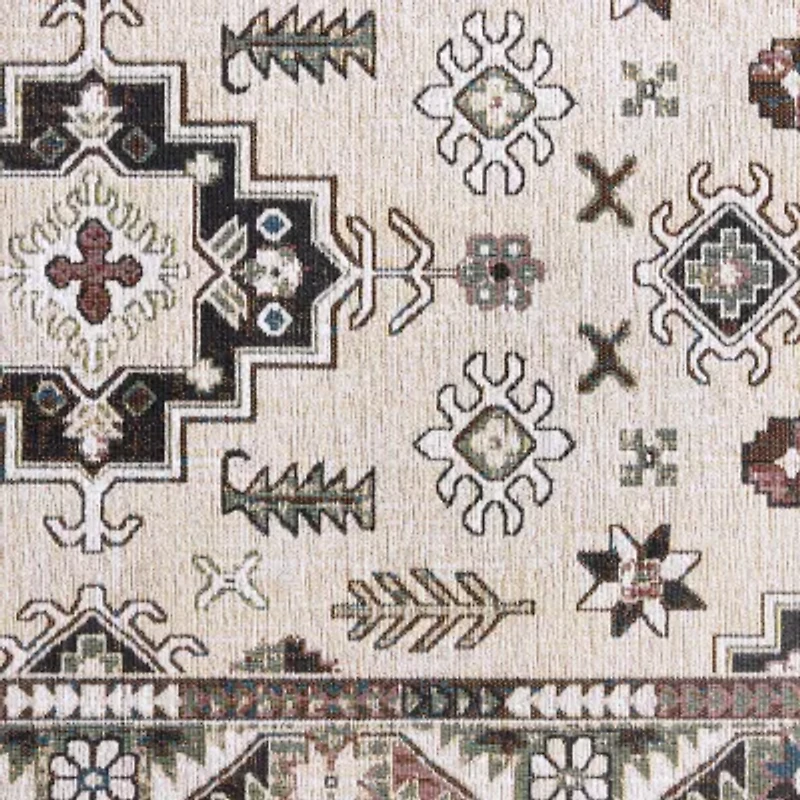 Town And Country Livie Medallion Washable 24" X 72" Indoor Rectangular Runner