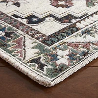 Town And Country Livie Medallion Washable 24" X 72" Indoor Rectangular Runner