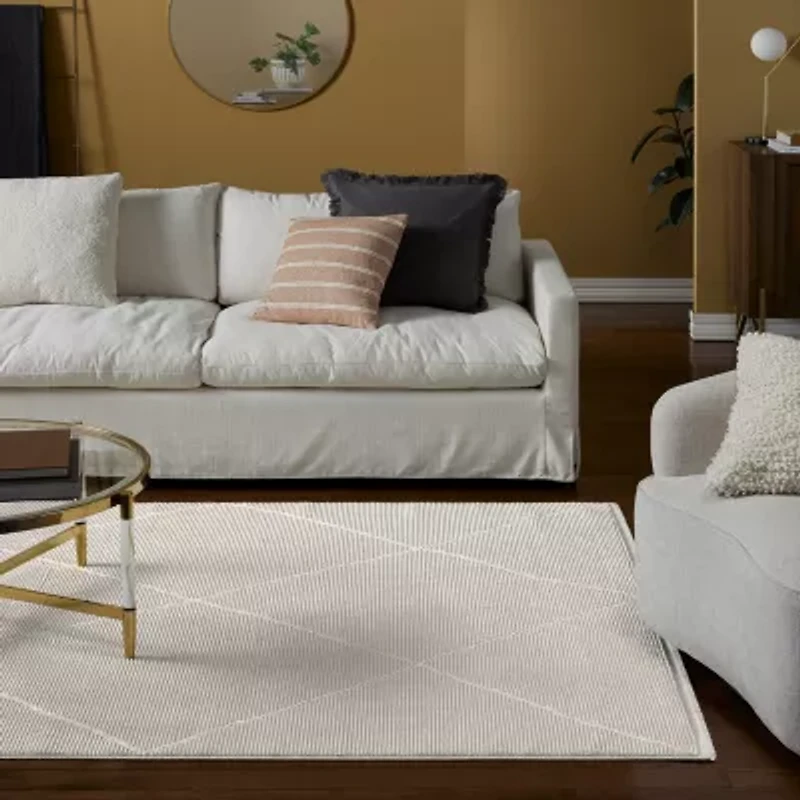Town And Country Tretta Diamond Indoor Rectangular Area Rug