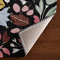 Town And Country Livie Floral Washable 24" X 72" Indoor Rectangular Runner