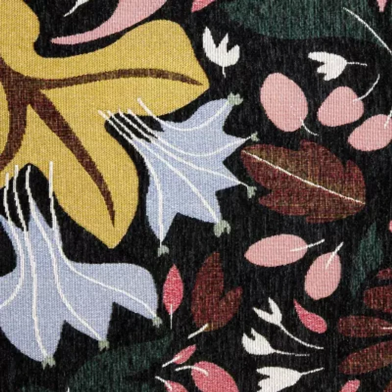 Town And Country Livie Floral Washable 24" X 72" Indoor Rectangular Runner