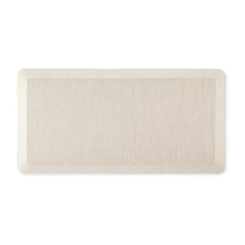 Martha Stewart Mira Air Solid Indoor Rectangular Kitchen Mat
