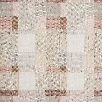 Martha Stewart Owens Air 20" X 36" Plaid Indoor Rectangular Kitchen Mat