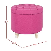 Amelia Storage Ottoman