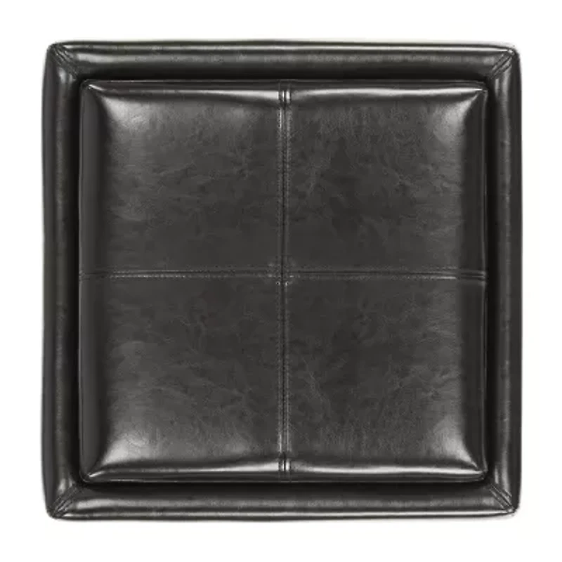 Harrison Tray Storage Ottoman