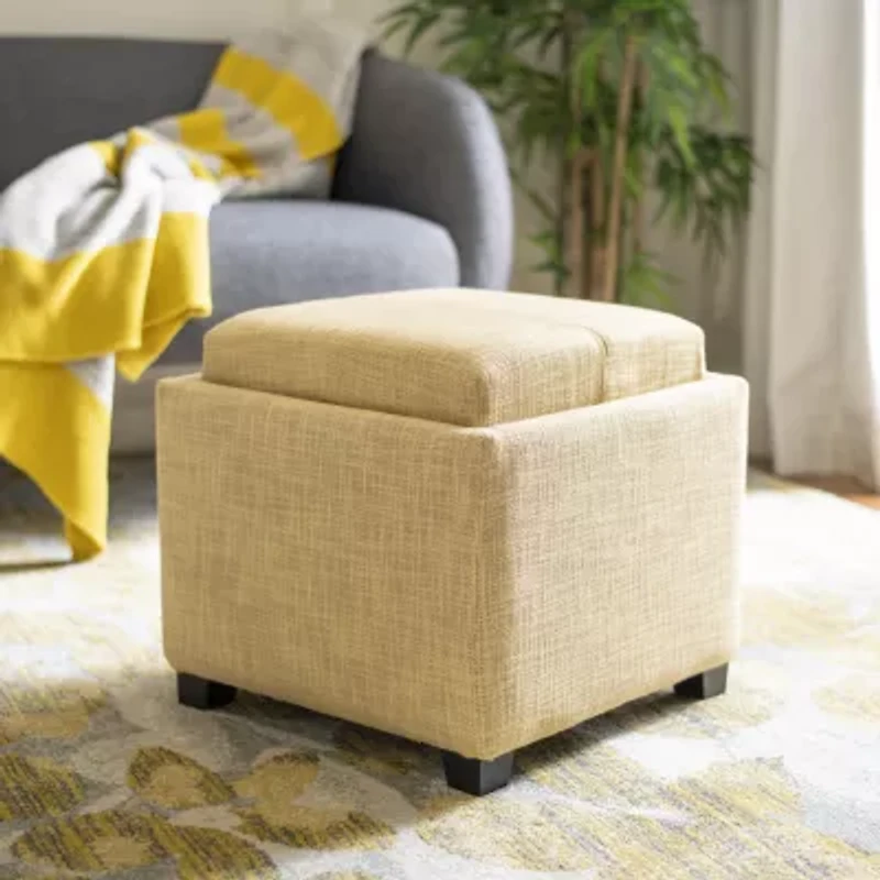 Harrison Tray Storage Ottoman