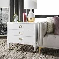 Lorna 3-Drawer Nightstand
