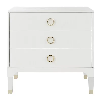 Lorna 3-Drawer Nightstand