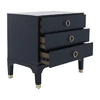 Lorna 3-Drawer Nightstand