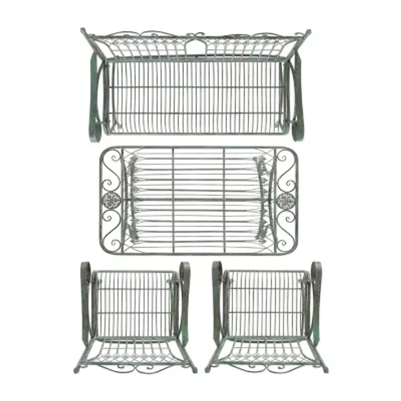 Leah Patio 4-pc. Iron Conversation Set