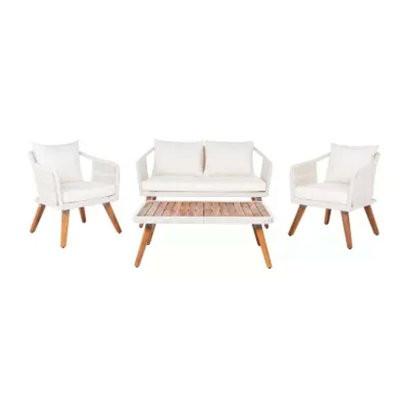 Raldin Patio Collection 4-pc. Conversation Set Weather Resistant