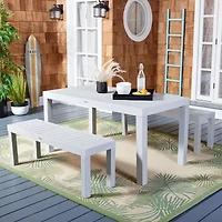 Dario Patio Collection 3-pc. Weather Resistant Rectangular Dining Set