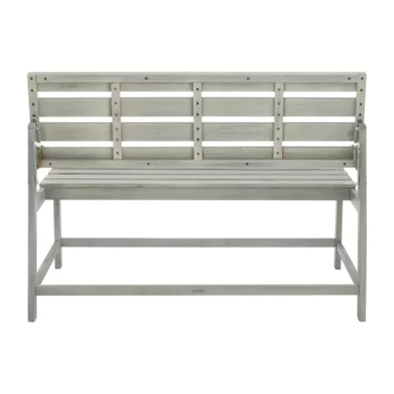 Ruben Natural Wood Patio Bench