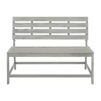 Ruben Natural Wood Patio Bench