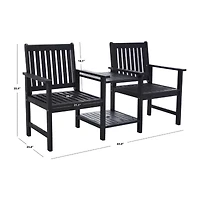 Brea Outdoor Collection Bench