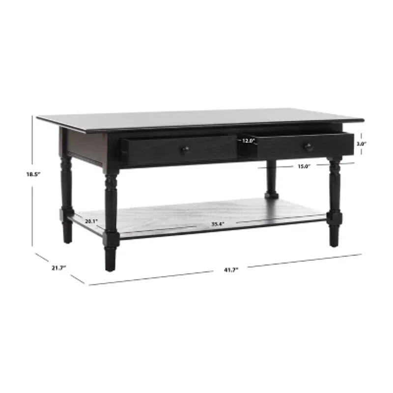 Boris 2-Drawer Coffee Table