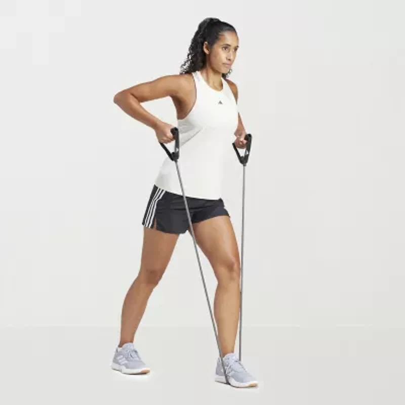 adidas Womens High Rise Workout Shorts