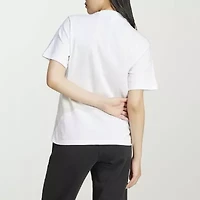 adidas Womens Crew Neck Short Sleeve Active T-Shirt