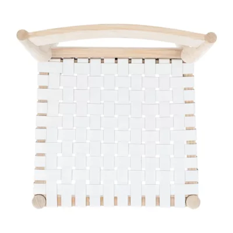 Eluned Dining Chair with Basket Woven Seat - Set of 2