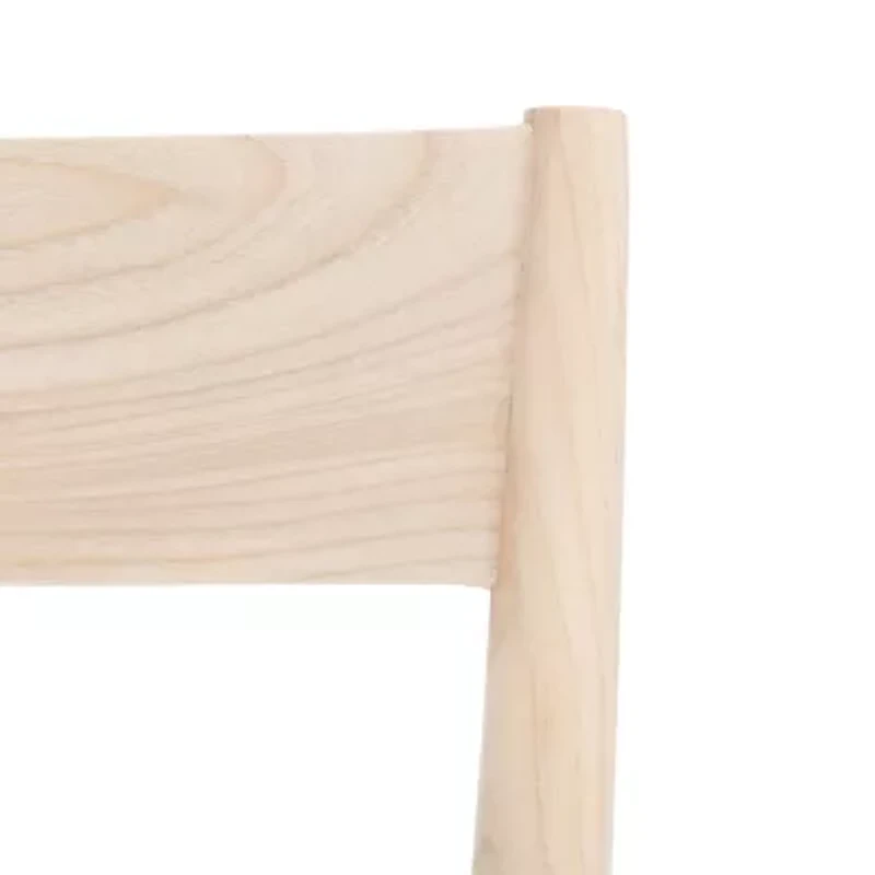 Eluned Dining Chair with Basket Woven Seat - Set of 2