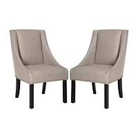 Safavieh Morris Dining  Collection 2-pc. Upholstered Tufted Chair