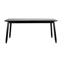 Brayson Collection Rectangular Wood-Top Dining Table