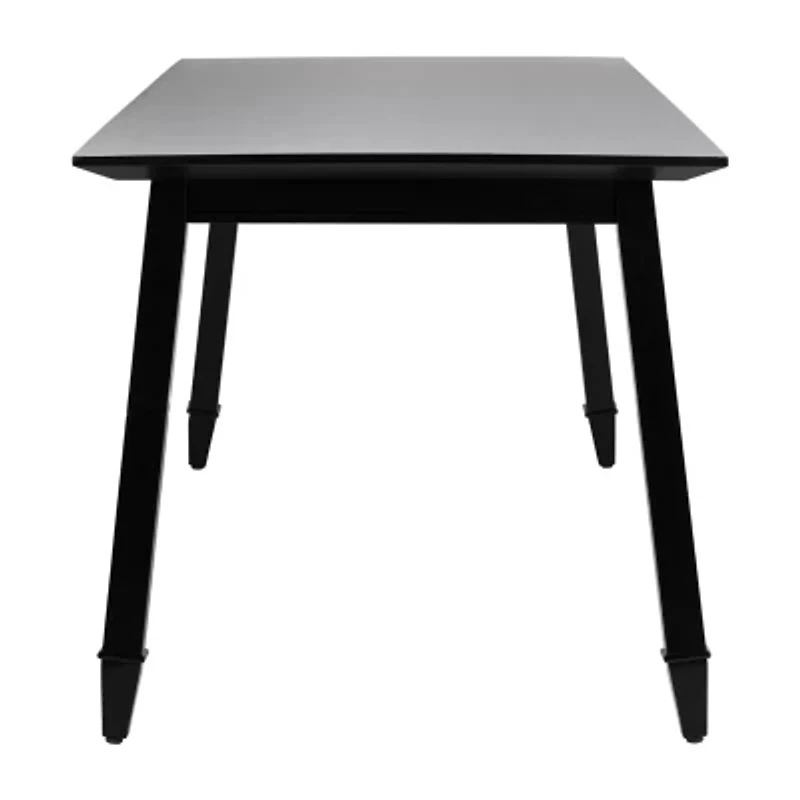 Brayson Collection Rectangular Wood-Top Dining Table