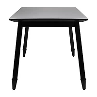 Brayson Collection Rectangular Wood-Top Dining Table