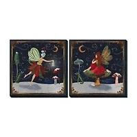 Streamline Art Fairy Set Canvas Art