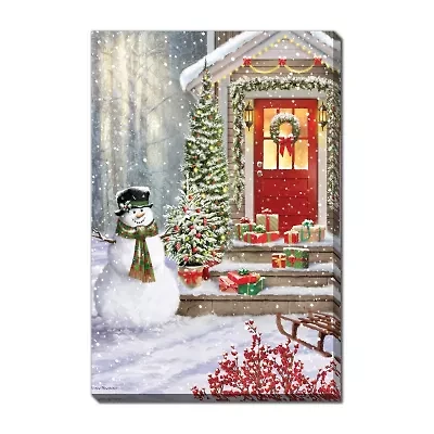 Streamline Art Festive Welcome Canvas Art