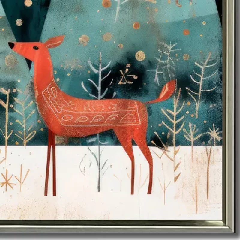Streamline Art Merry And Bright Iii Canvas Art