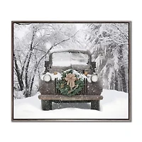 Streamline Art Rustic Truck Canvas Art