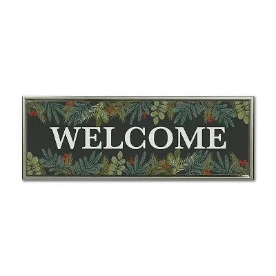 Streamline Art Welcome Canvas Art