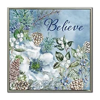 Streamline Art Believe Canvas Art