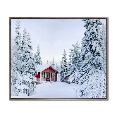 Streamline Art Cottage Canvas Art