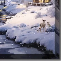 Streamline Art Santas Sleigh Canvas Art