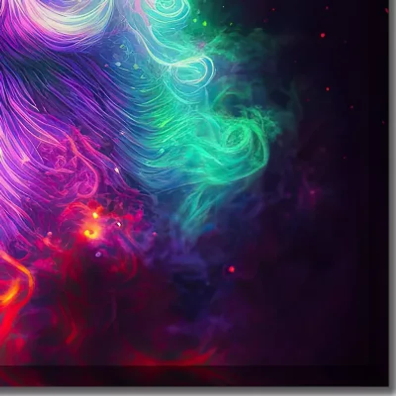 Streamline Art Santa Claus Canvas Art