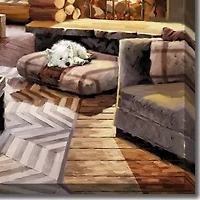 Streamline Art Rustic Cabin Canvas Art