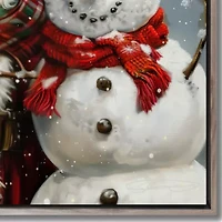 Streamline Art Santa Companions Canvas Art