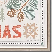 Streamline Art Frosty Canvas Art